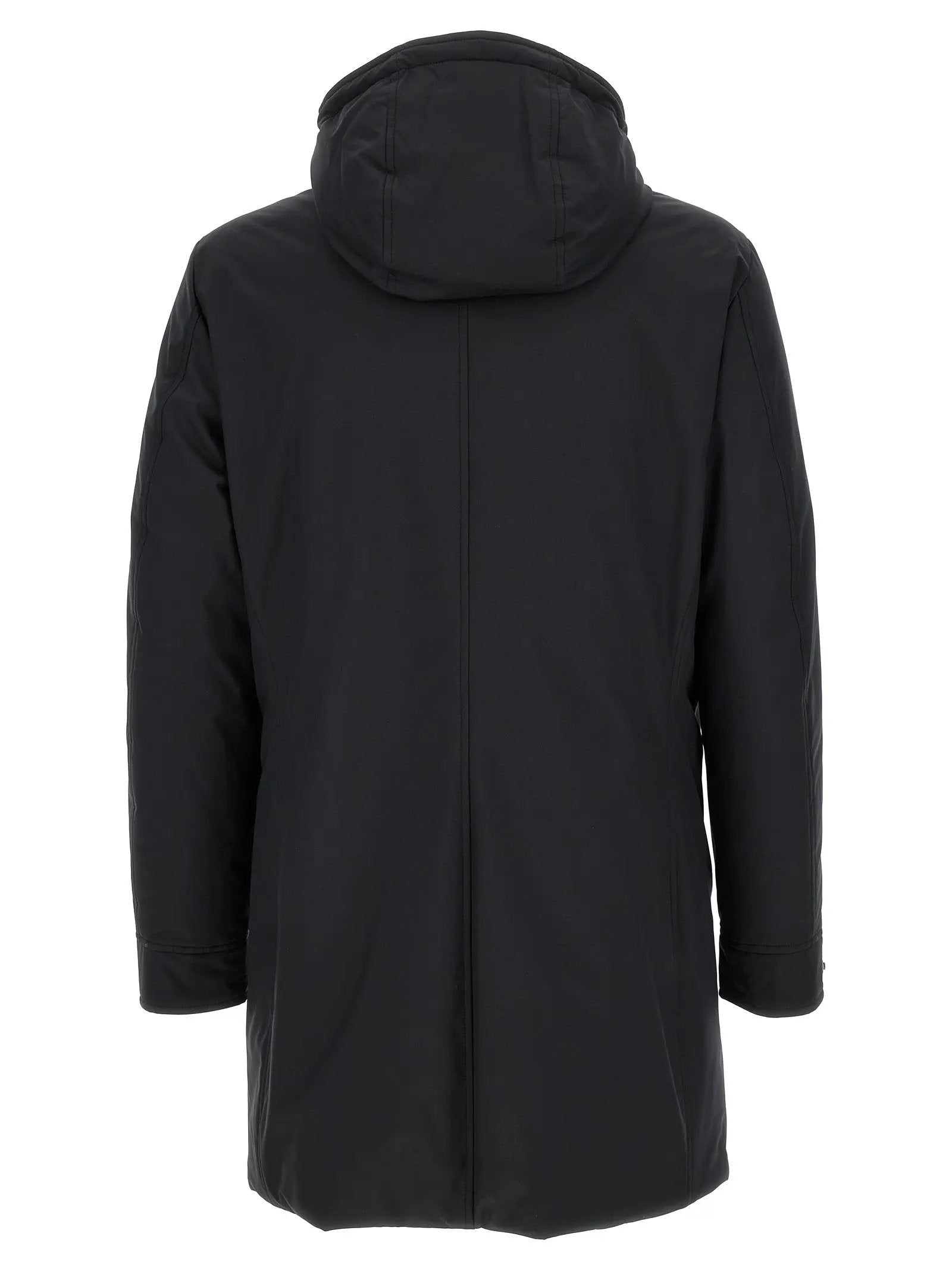 Parka MooRER en laine bleue