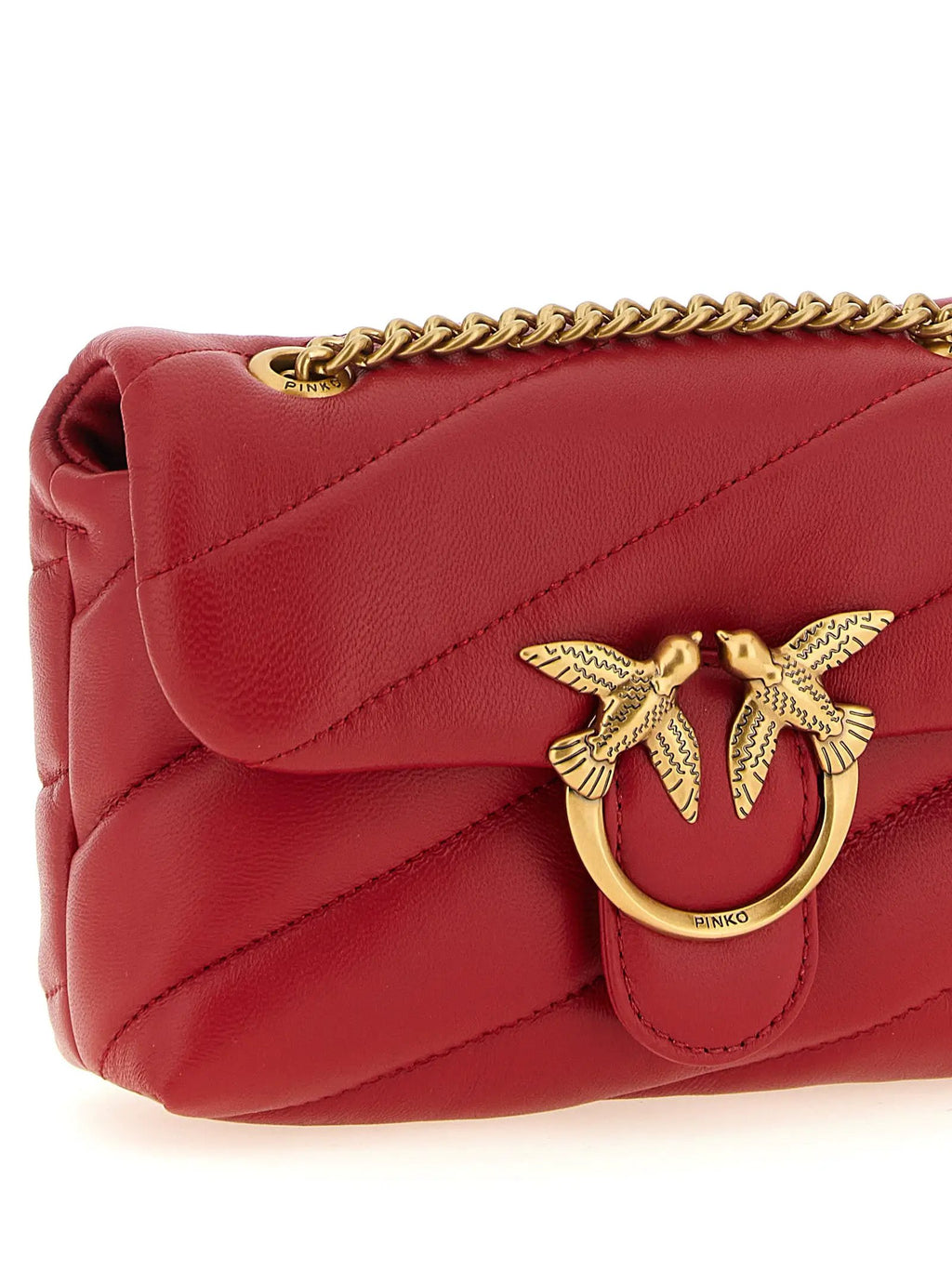 Sac bandoulière PINKO en cuir d'agneau multicolore