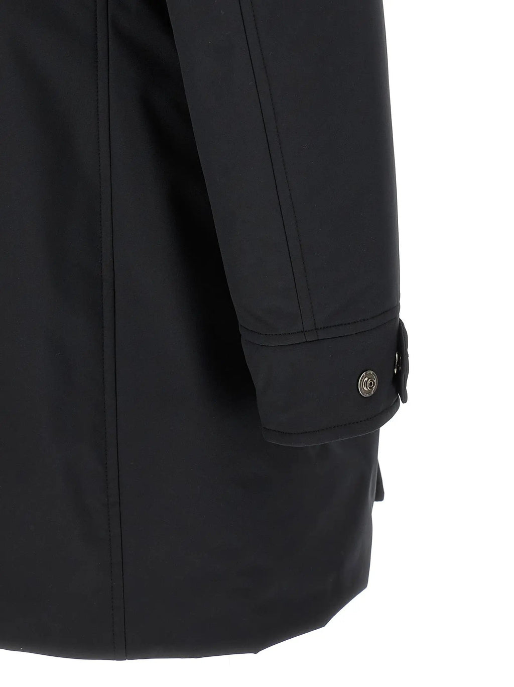 Parka MooRER en laine bleue