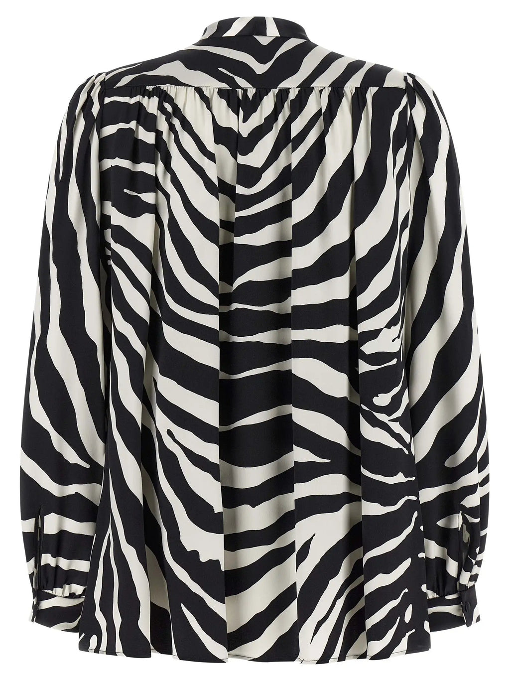 Dolce & Gabbana Bicolor Silk Blouse