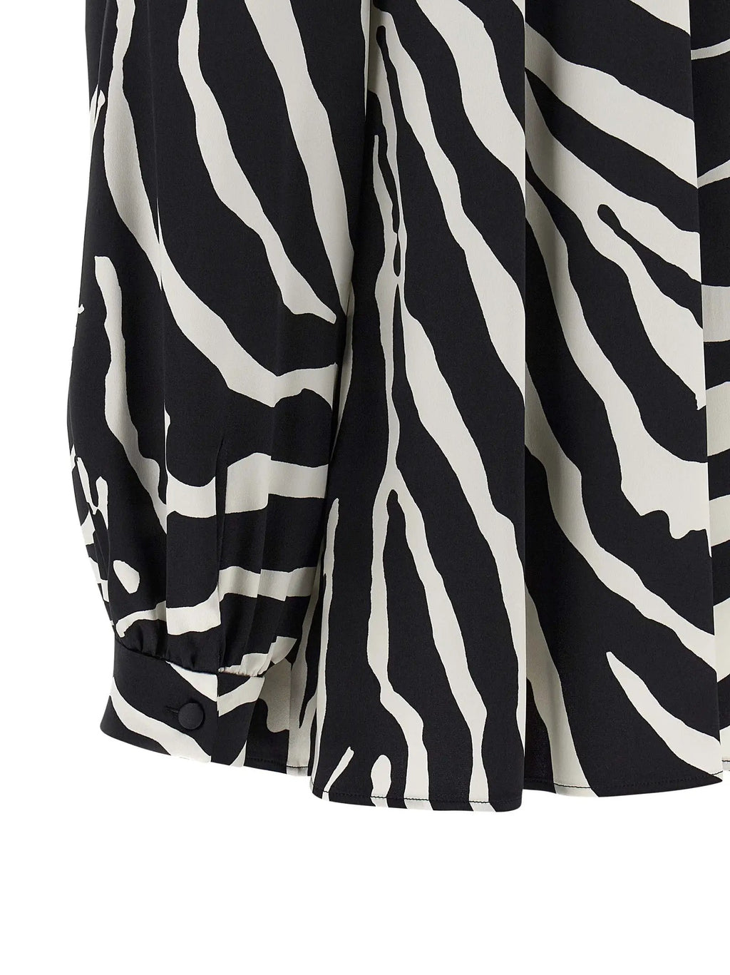 Dolce & Gabbana Bicolor Silk Blouse