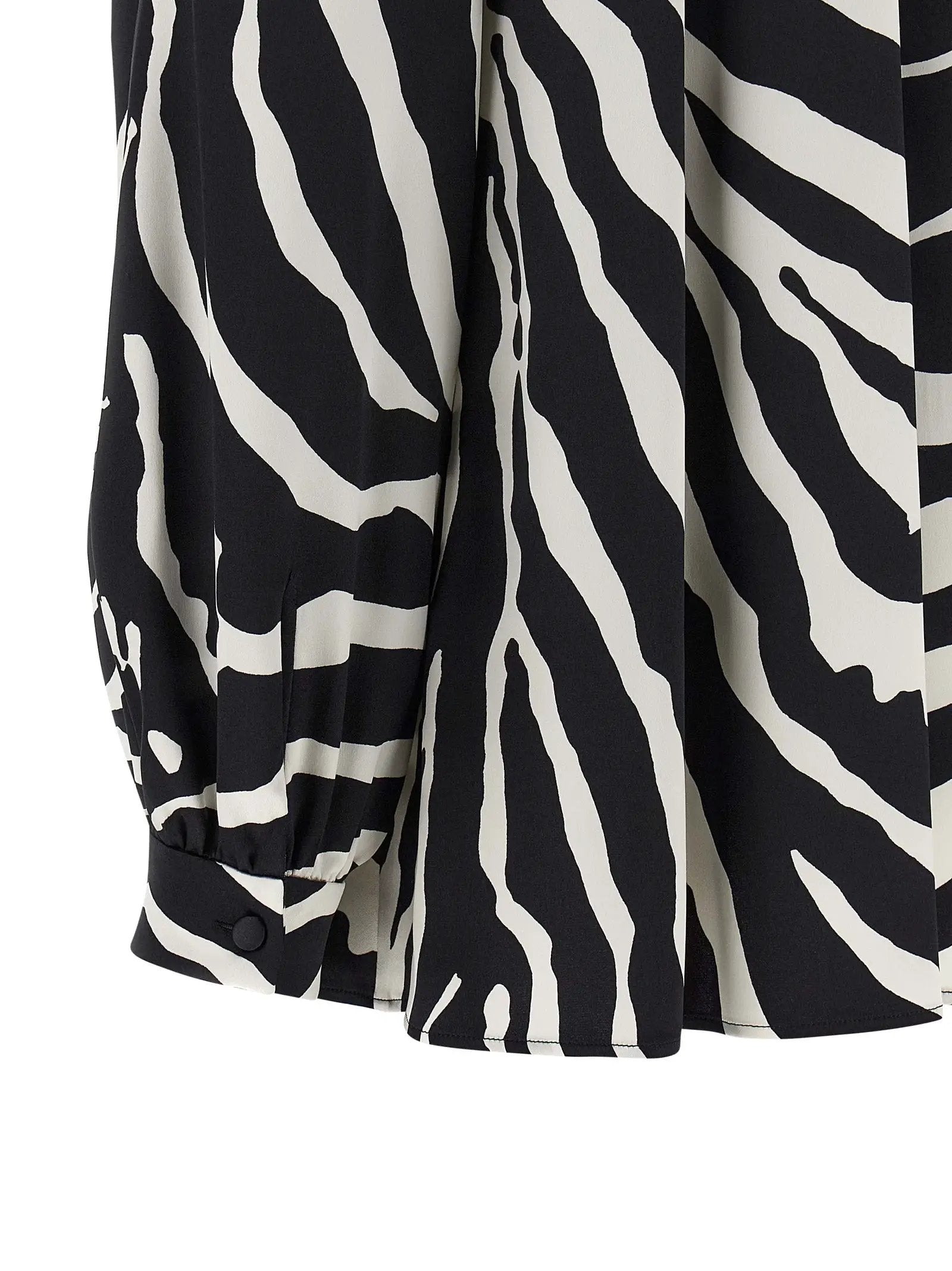 Dolce & Gabbana Bicolor Silk Blouse