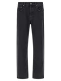 Golden Goose Black Cotton Straight-Leg Jeans