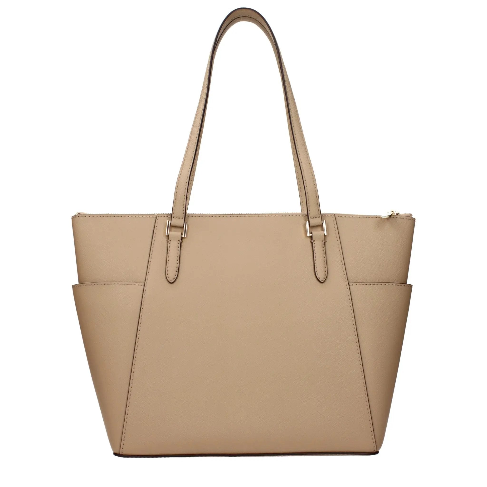 Michael Kors Beige Leather Shoulder Bag