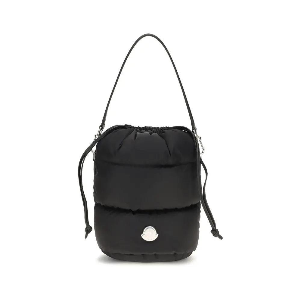Moncler Black Nylon Backet Bag