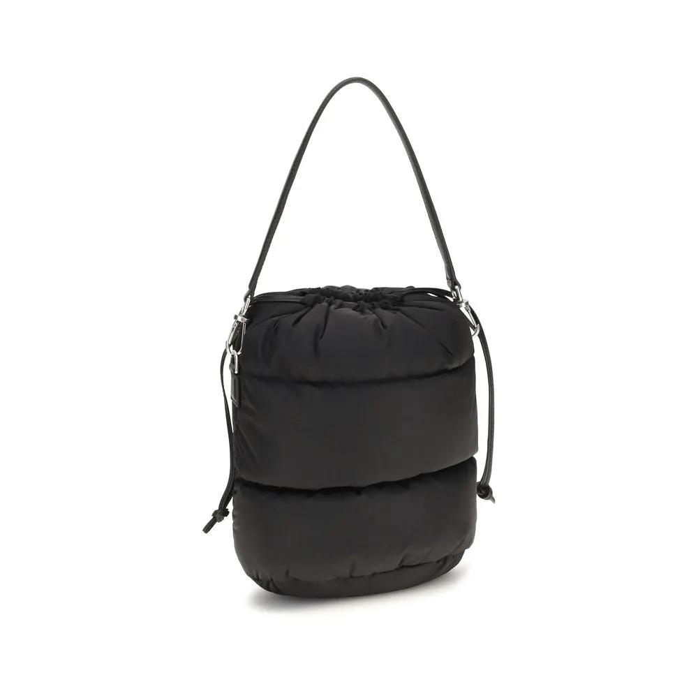 Moncler Black Nylon Backet Bag