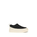 Moncler Black Polyamide Athletic Sneakers