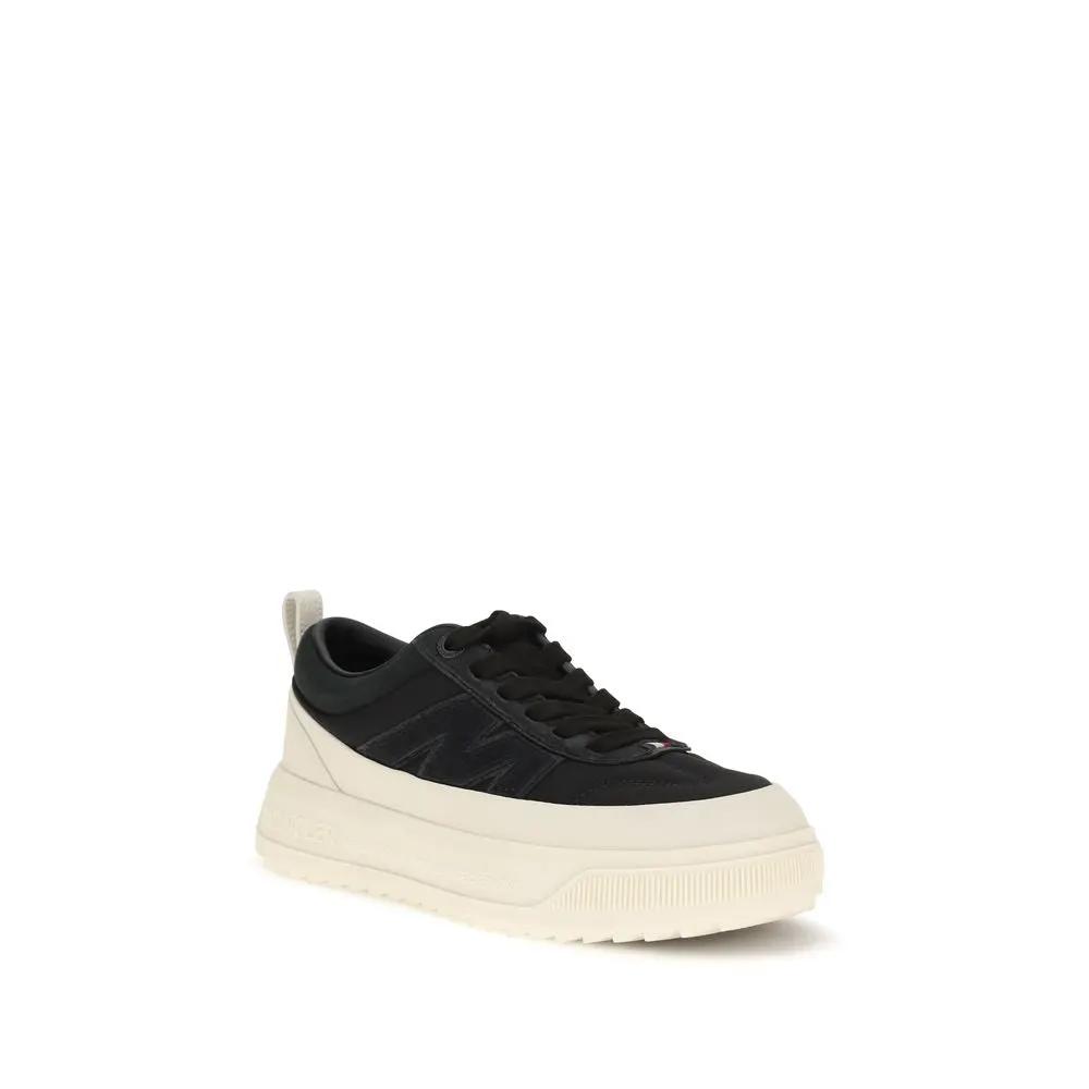 Moncler Black Polyamide Athletic Sneakers