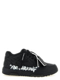 Off-White Bicolor Calfskin Low Top Sneakers