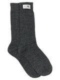 MM6 Maison Margiela Chaussettes en Laine Grises