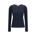 Sweat-shirt en lyocell bleu Max Mara