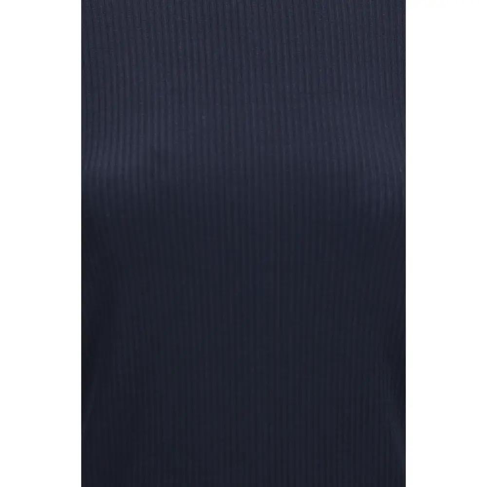 Sweat-shirt en lyocell bleu Max Mara