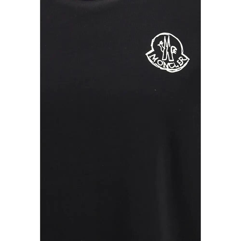 T-shirt Moncler en coton noir