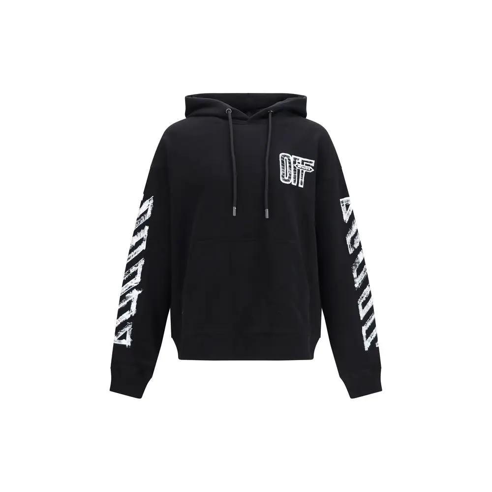 Sweat-shirt Off-White en coton noir