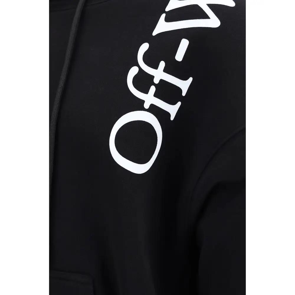Sweat-shirt Off-White en coton noir