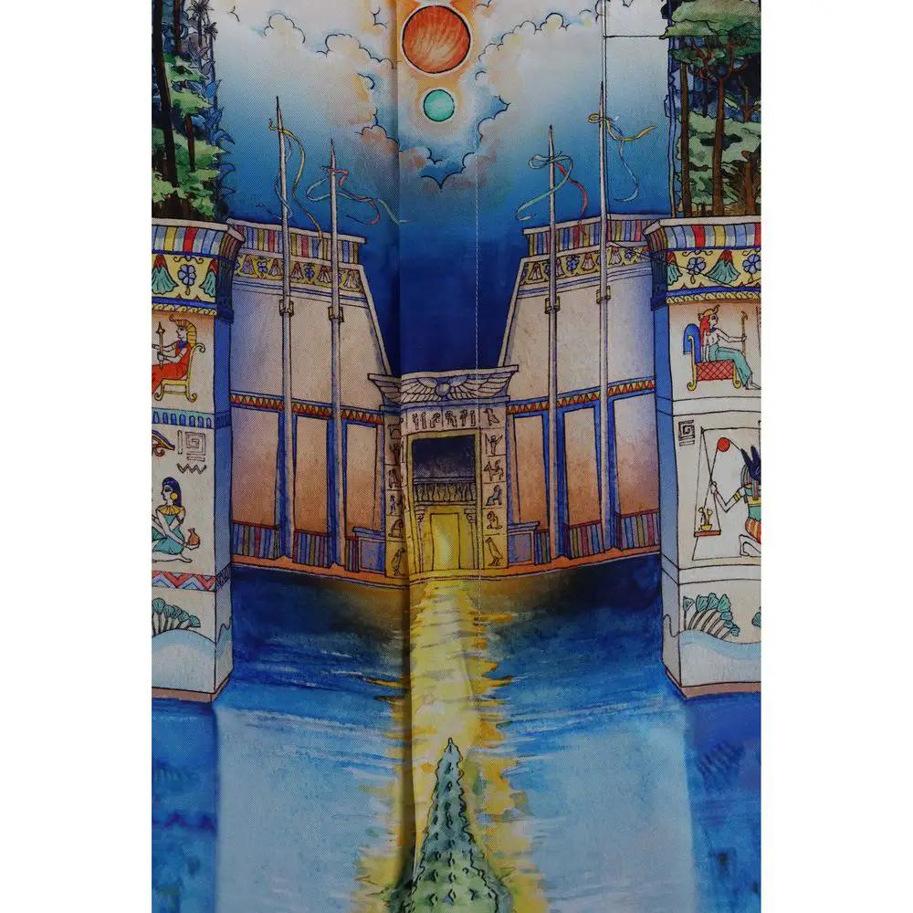 Chemise Casablanca à motif de soie multicolore