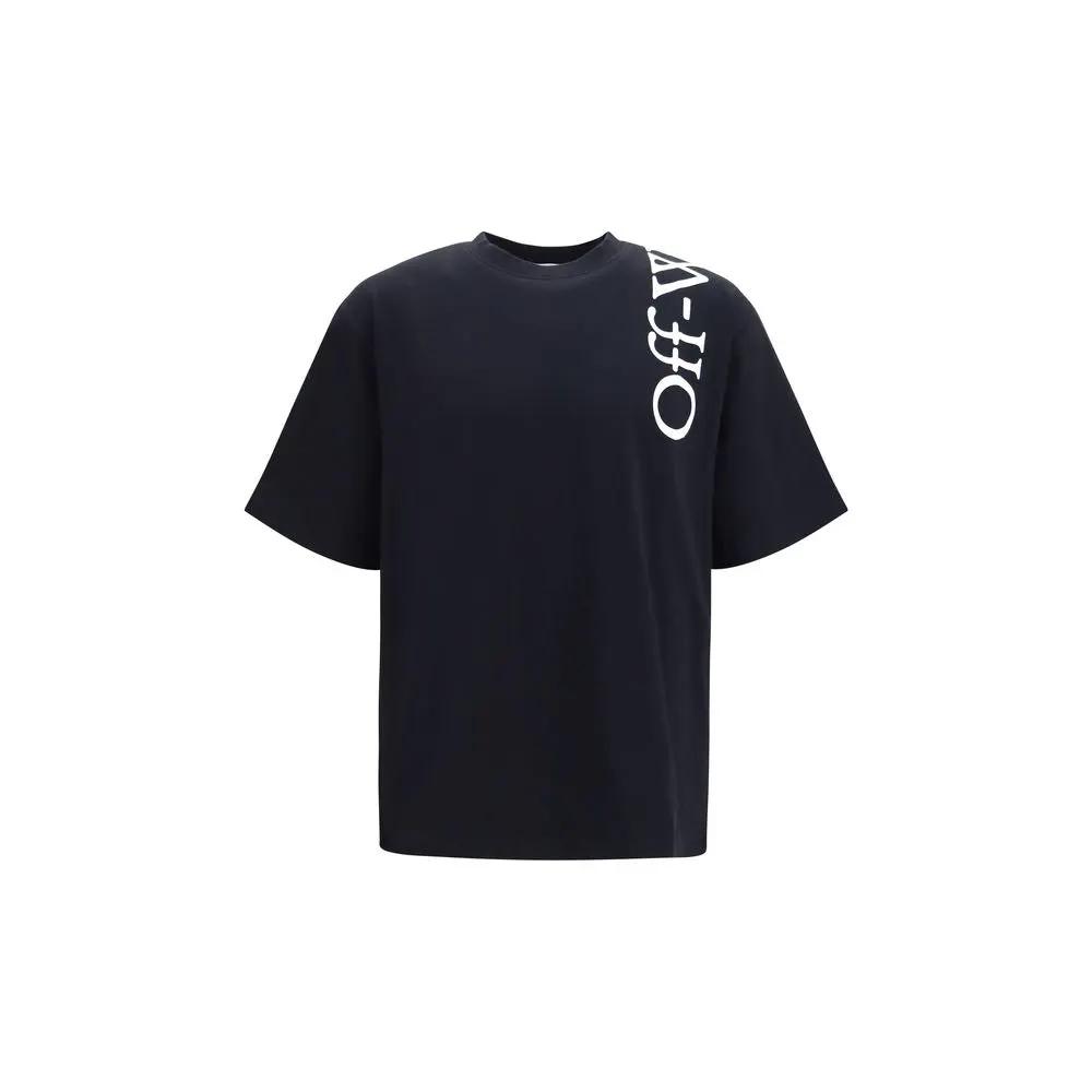 T-shirt Off-White en coton noir