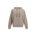 Sweat-shirt en coton beige Off-White