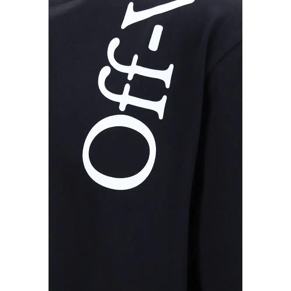 T-shirt Off-White en coton noir