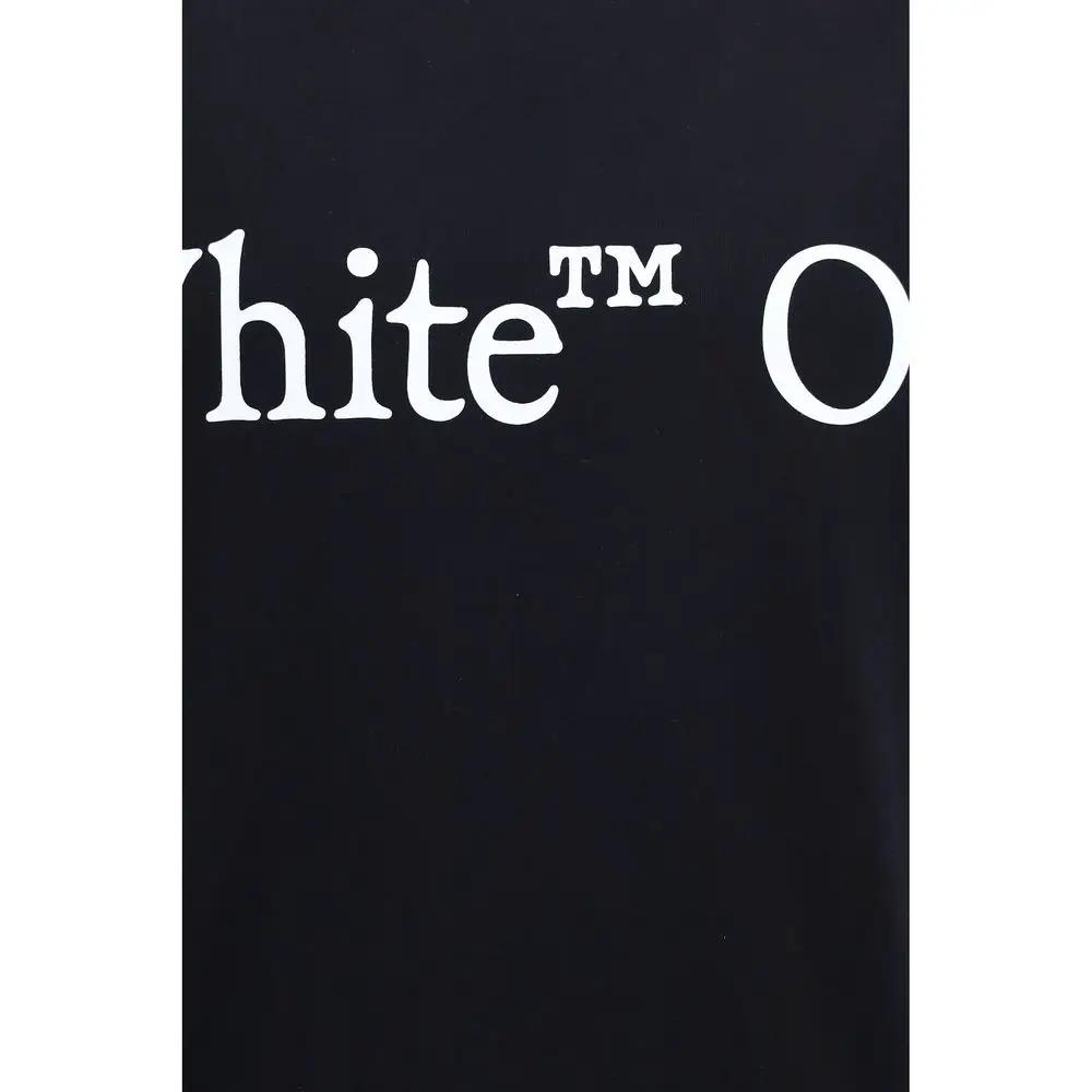 Off-White Black Cotton T-Shirt
