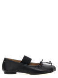 MM6 Maison Margiela Ballerines en cuir noir