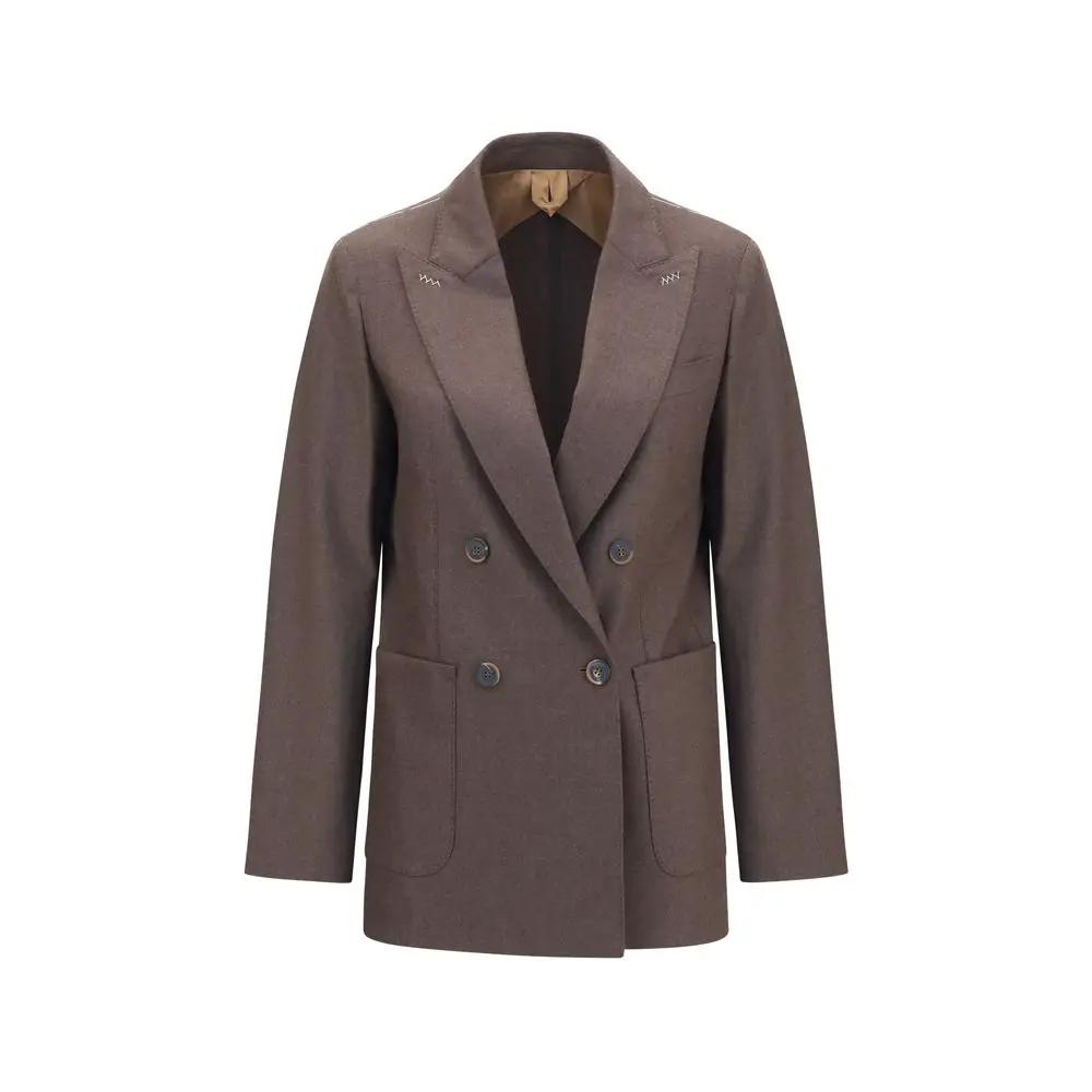 Max Mara Brown Cashmere Blazer