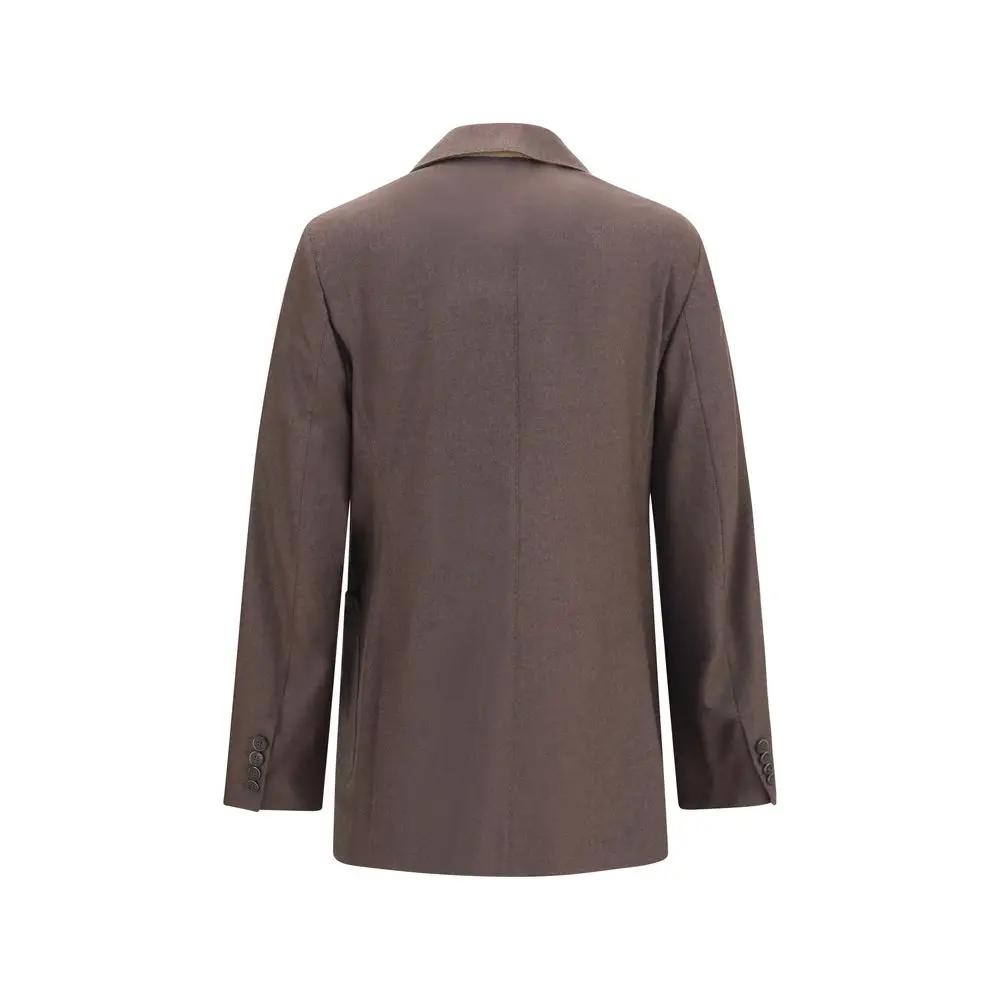 Max Mara Brown Cashmere Blazer