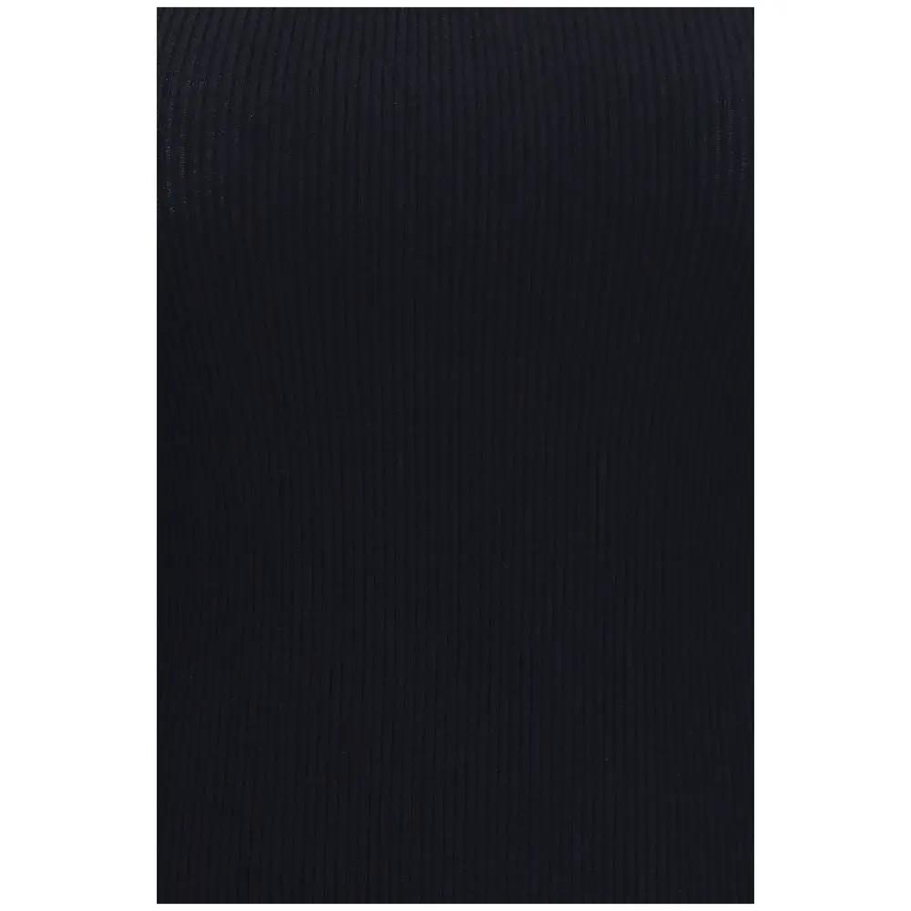 Max Mara Black Viscose Tank Tops