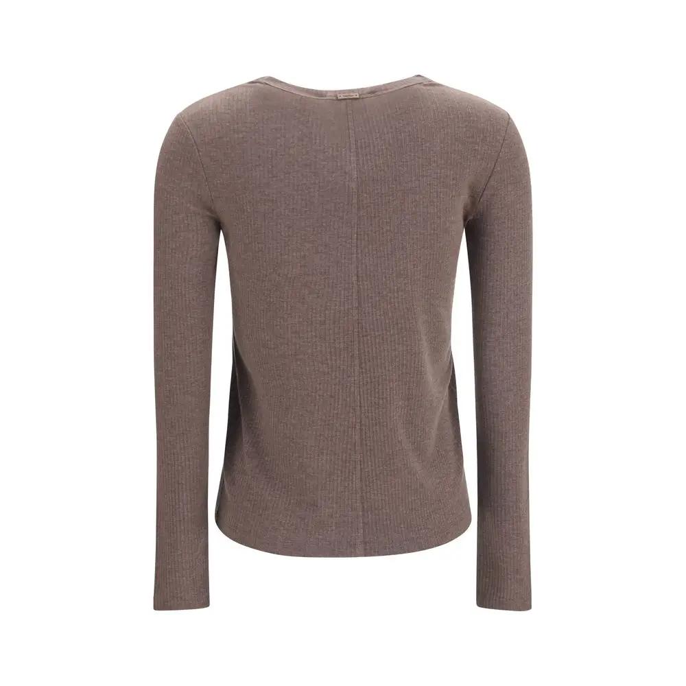 Max Mara Brown Lyocell Sweatshirt