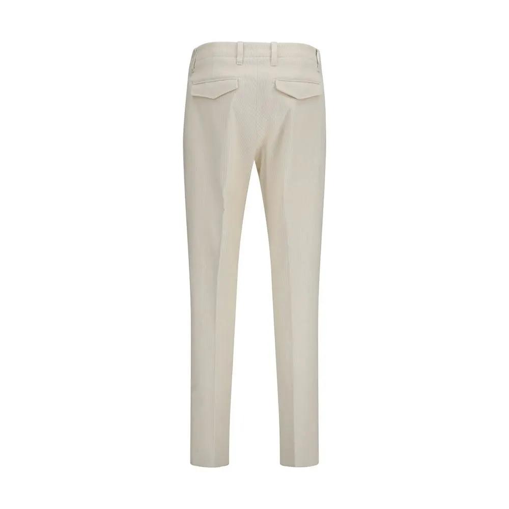 Lardini Beige Viscose Casual Pants