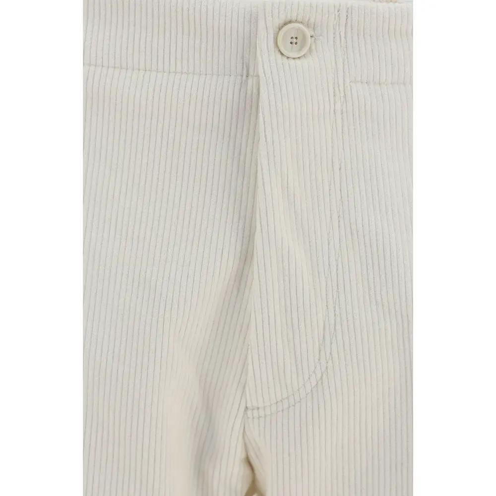 Lardini Beige Viscose Casual Pants