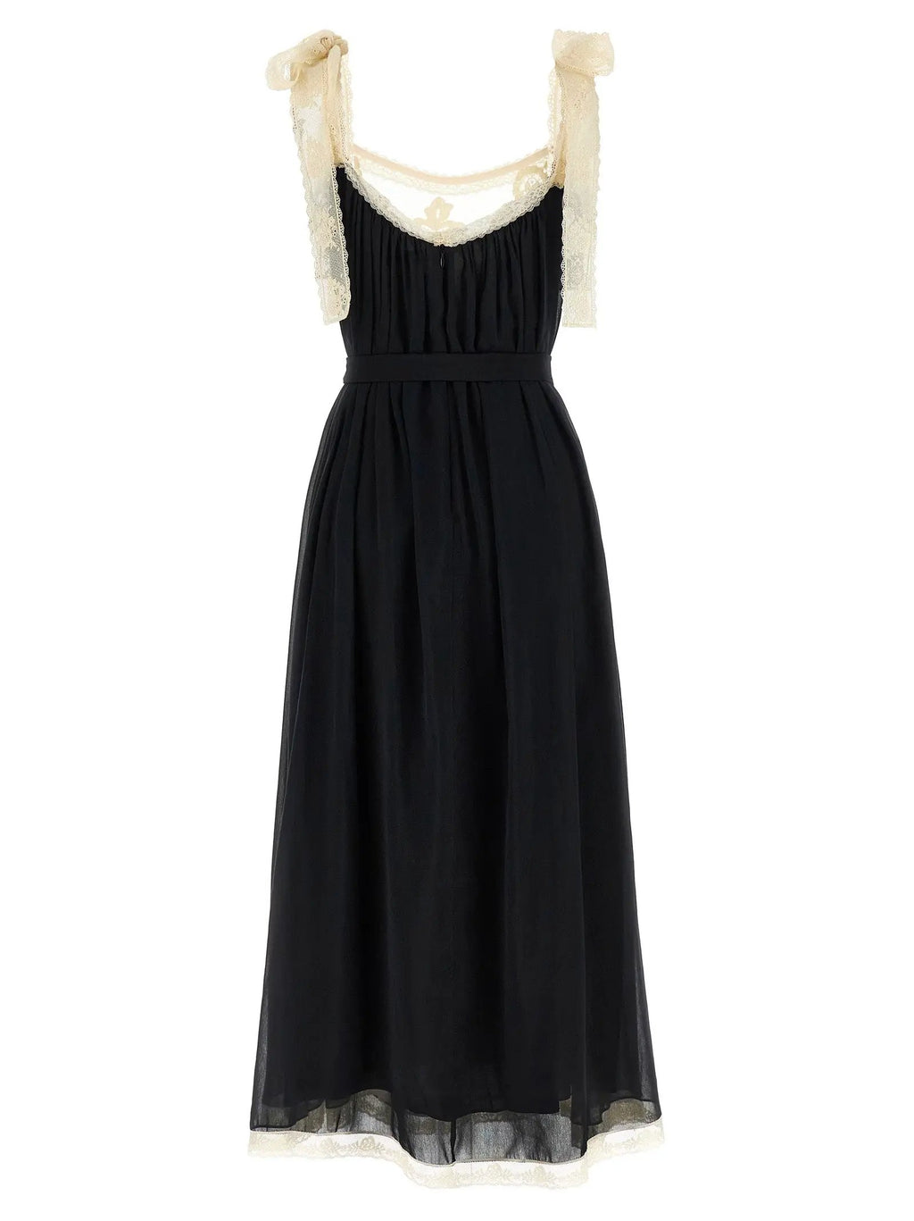 Zimmermann Bicolor Cotton Long Dress