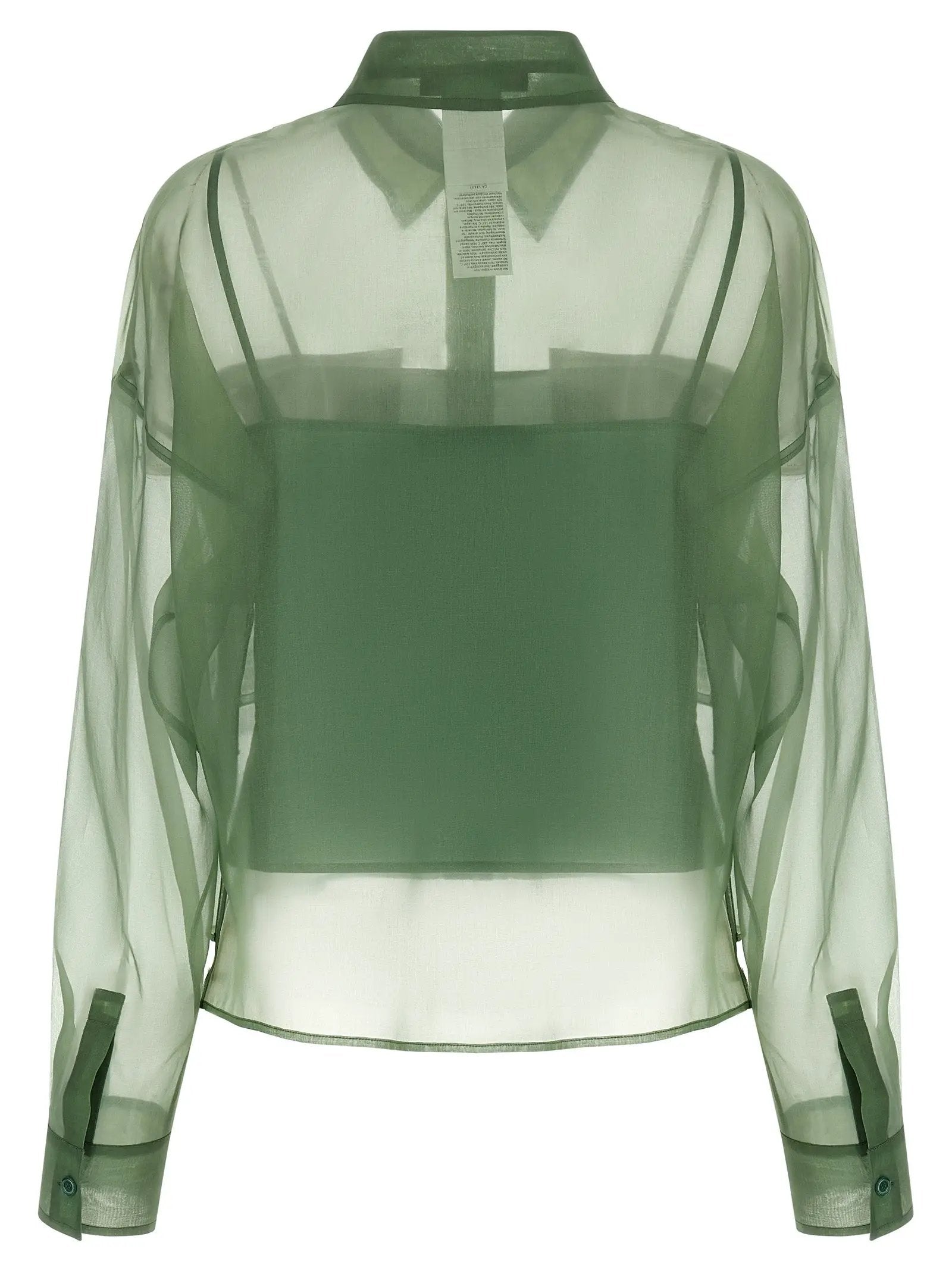 Max Mara Bicolor Cotton Blouse