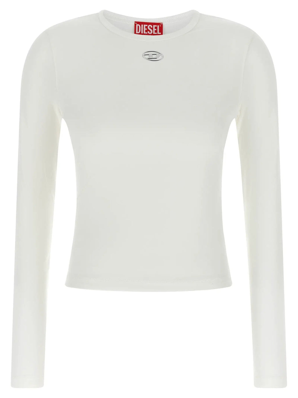 Diesel White Cotton Sportswear
