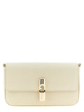 Furla White Calfskin Crossbody Bag