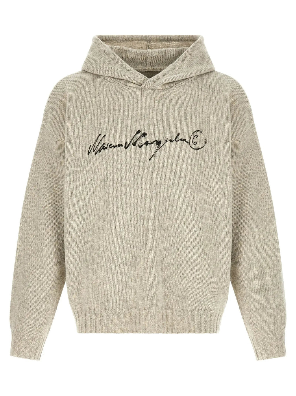 MM6 Maison Margiela Gray Wool Cardigan