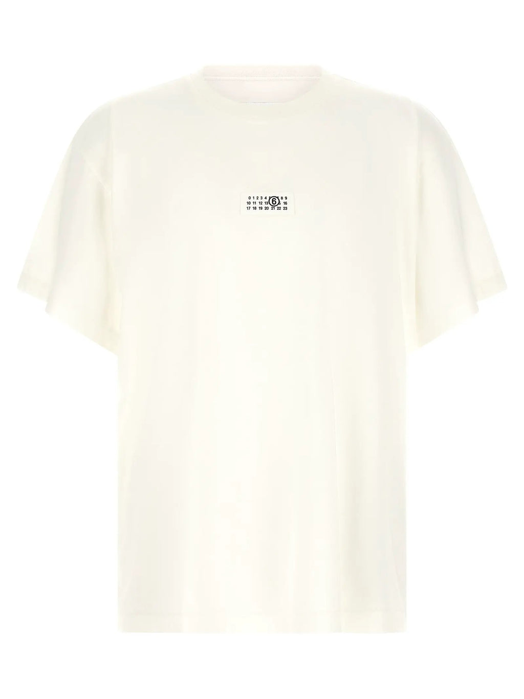 MM6 Maison Margiela White Cotton T-Shirt