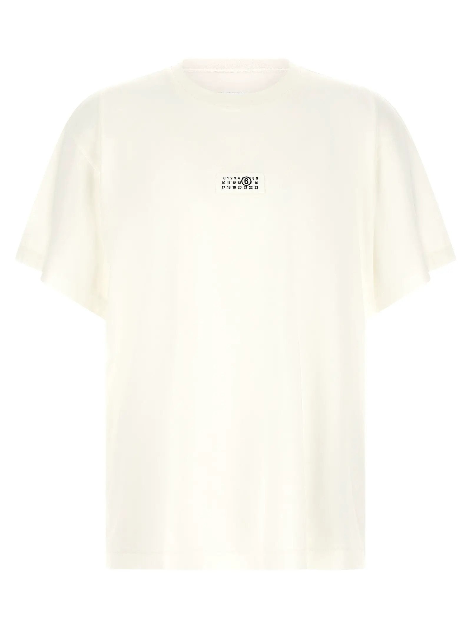 MM6 Maison Margiela White Cotton T-Shirt