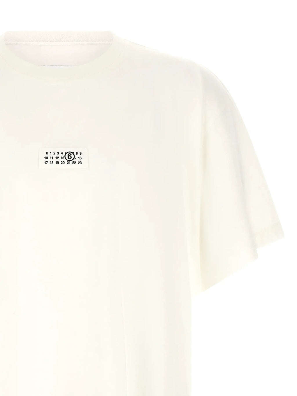MM6 Maison Margiela White Cotton T-Shirt