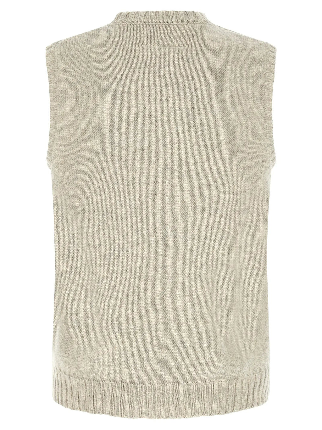 MM6 Maison Margiela Gray Wool Sweatshirt