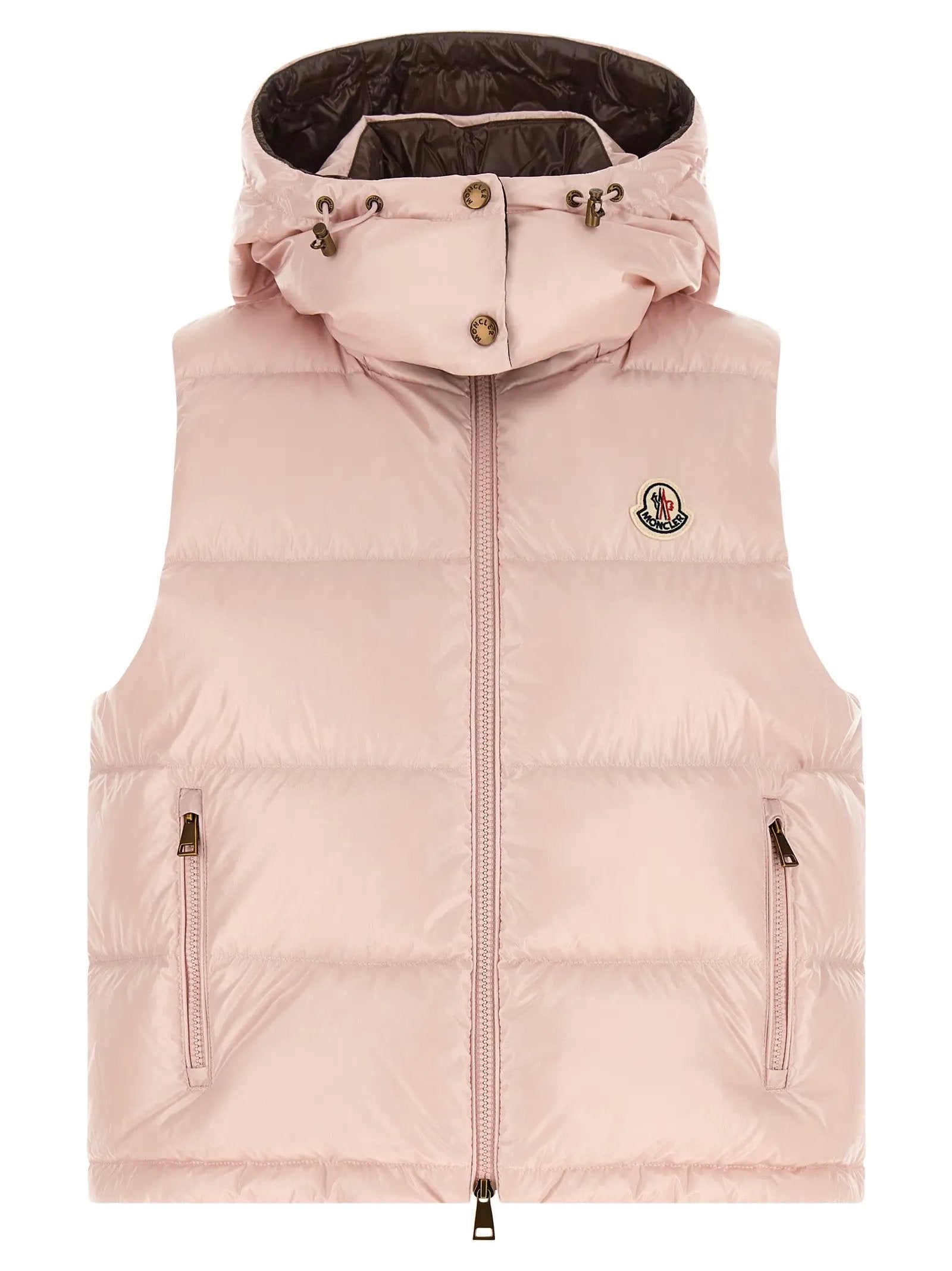 Moncler Multicolor Polyamide Sleeveless Jacket