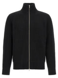 MM6 Maison Margiela Black Wool Full-Length Jacket