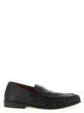Marsell Black Calfskin Slip-On Loafers