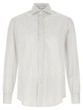 Brunello Cucinelli Blue Cotton Blouse