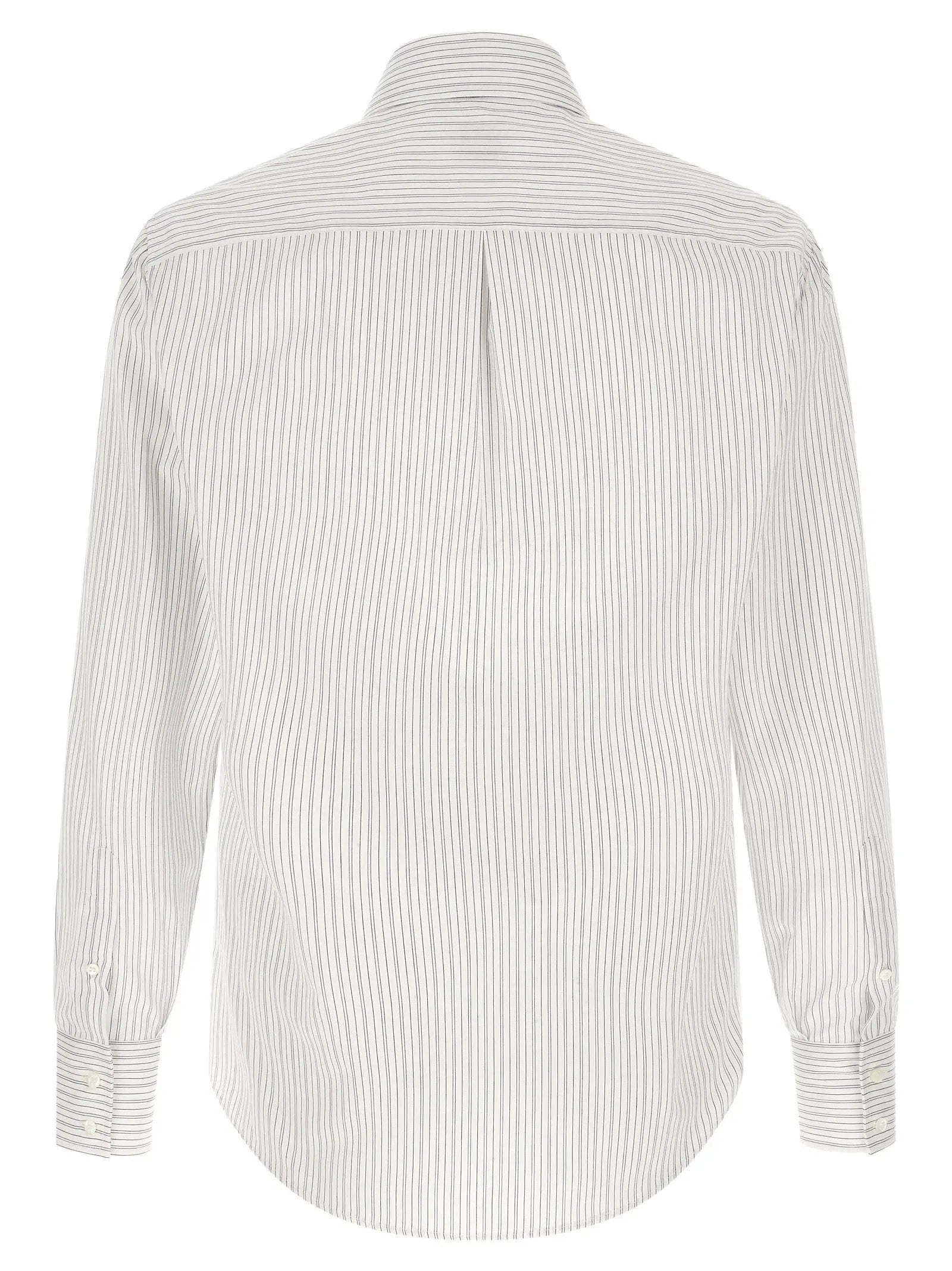 Brunello Cucinelli Blue Cotton Blouse