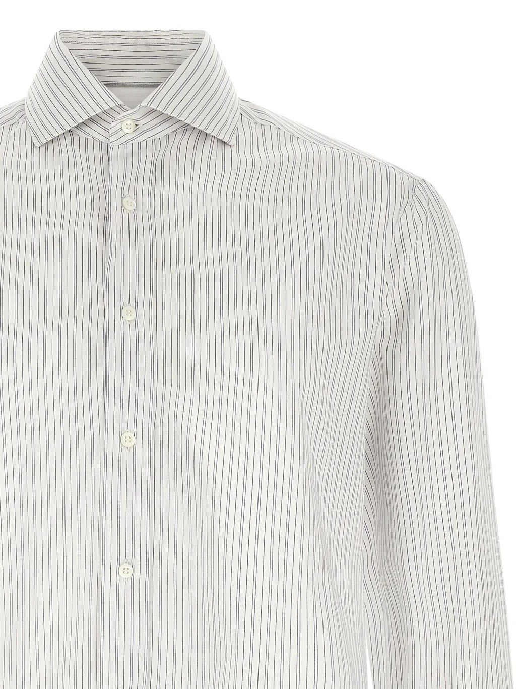 Brunello Cucinelli Blue Cotton Blouse
