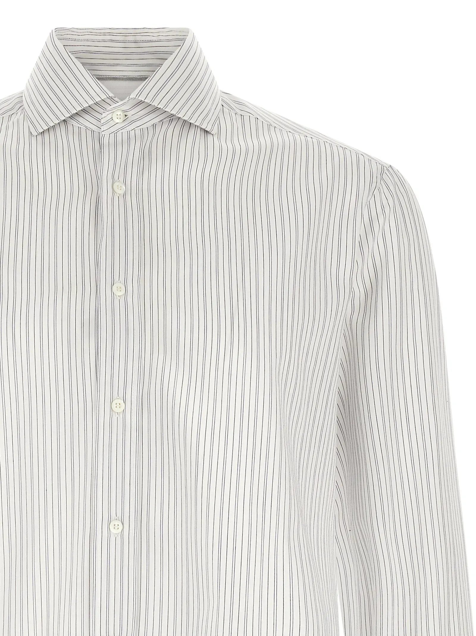 Brunello Cucinelli Blue Cotton Blouse
