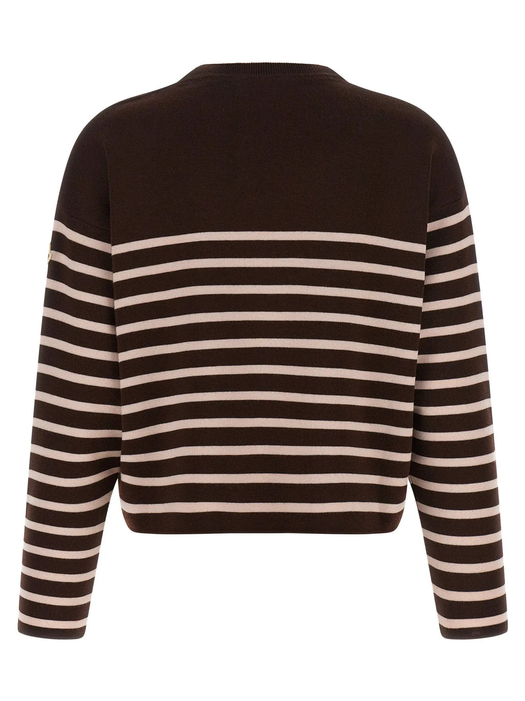 Moncler White Virgin Wool Cardigan