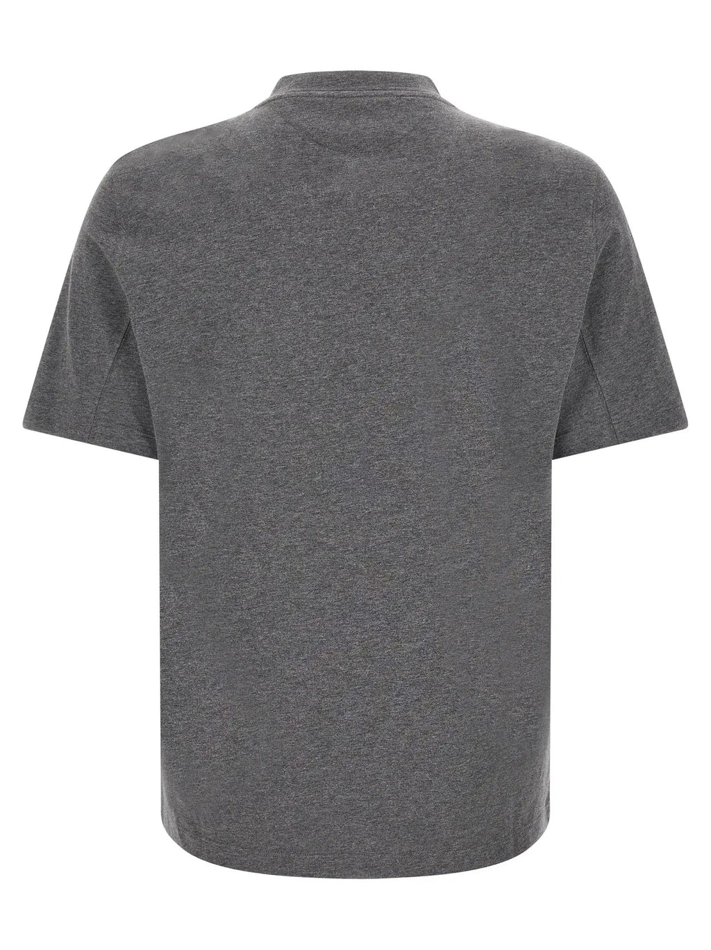 Brunello Cucinelli Gray Cotton T-Shirt
