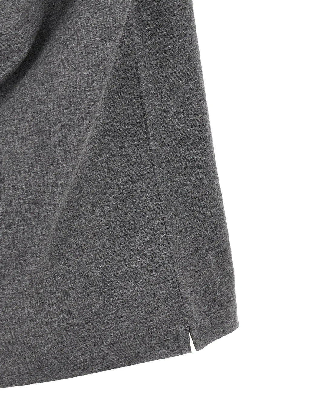 Brunello Cucinelli Gray Cotton T-Shirt